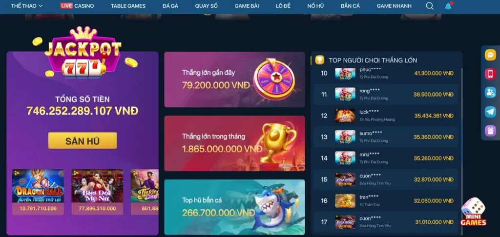 Hoàn trả cược tg88